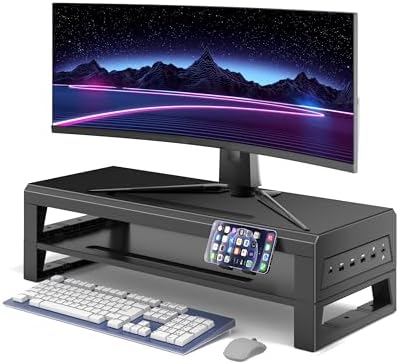 Computer monitor stand (USB Hub Fast Charging Version, Two-layer 550mm)