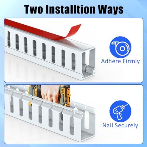Open Slot Wiring Raceway Cable Duct,Cable Management Cord Track