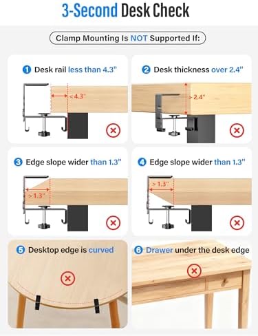 [Upgraded] Large Under Desk Cable Management Tray, Cinati Cable Management Under Desk No Drill, 28.4" Fabric Cord Hider 