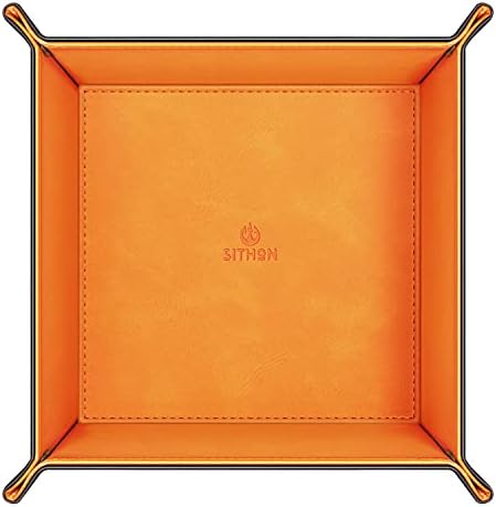 SITHON Valet Tray Desktop Storage Organizer Nightstand Caddy Holder