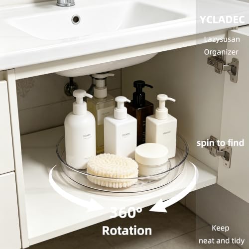 3 Pack Lazy Susan 11.5" 10.6" Turntable Organizer Pantry Cabinet