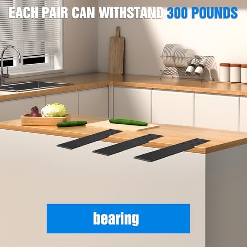 10in Countertop Support Brackets,Hidden Countertop Support,0.25" Thick