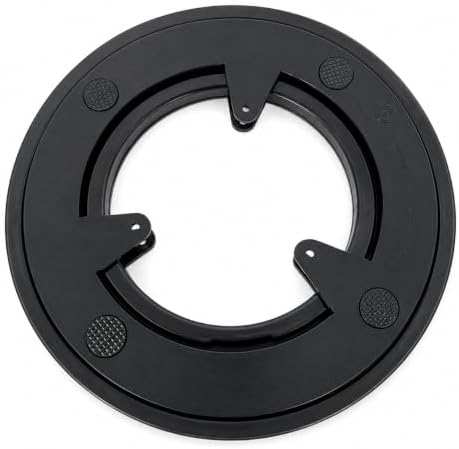 Lazy Susan 6 Inch Plastic Rotating Turntable Bearing Swivel with Steel Ball Bearings, Silent Turntale Hardware, ABS+PC M