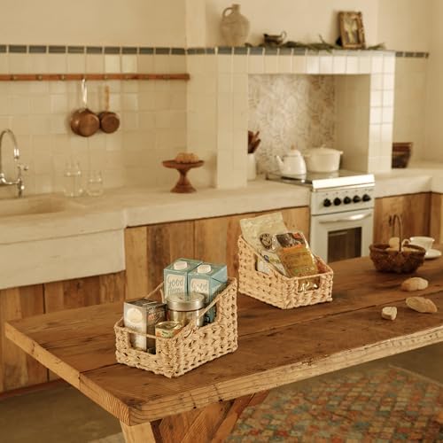 GRANNY SAYS Wicker Baskets for Organizing, Small Woven Storage Baskets