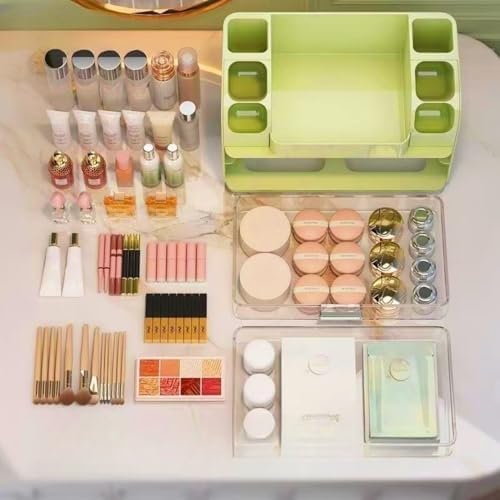 Makeup Organizer,Perfect Bathroom Skincare Organizer,Cosmetic Display Case