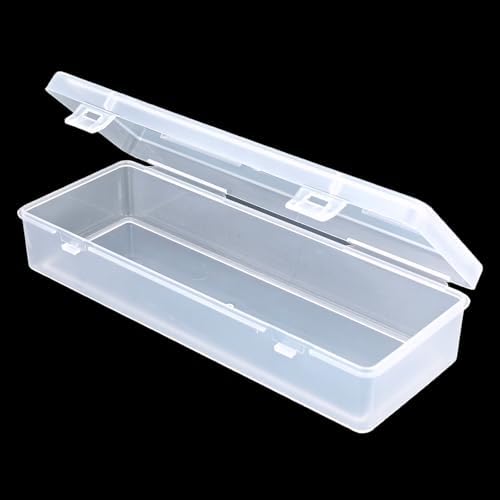 8 Pack Rectangular Clear Plastic Storage Containers