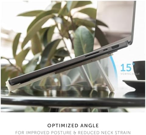 Native Union Fold Laptop Stand – Ultra-Slim Foldable & Portable Laptop Stand – Ergonomic & Optimized Viewing Angle – for
