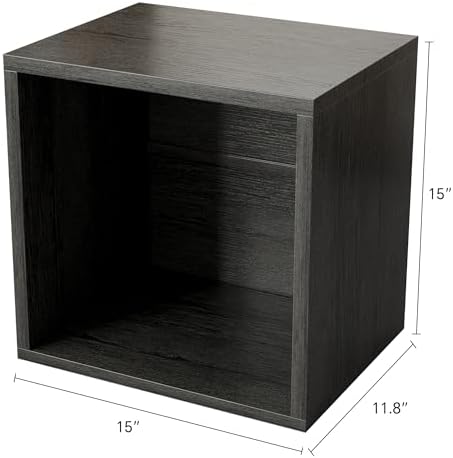 FUSUNBAO Magic DIY Cube Storage Organizer Stackable Cubes for Home Books Clothes Toy-Modular Cubby Storage System-Office