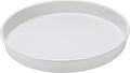 Amolliar Lazy Susan Organizer, 10" Metal Rotating Turntable for Kitchen, Fridge, Cabinet, Countertop, Pantry Storage Organizer, Tray for Household Purpose, Under Sink Organizer, Spice Rack, White 1PC
