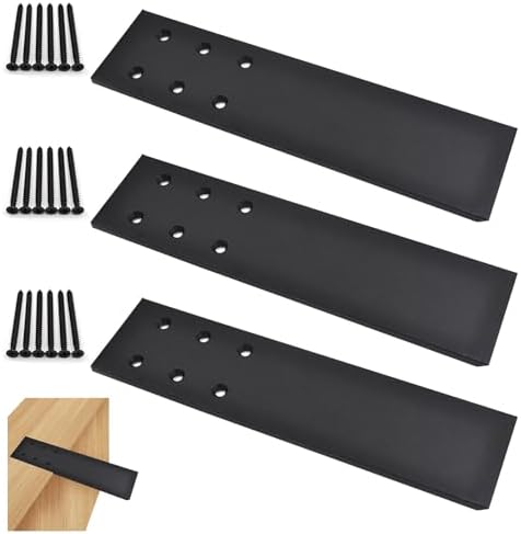 3 Pack 16 Inch Countertop Support Bracket, Granite Brackets
