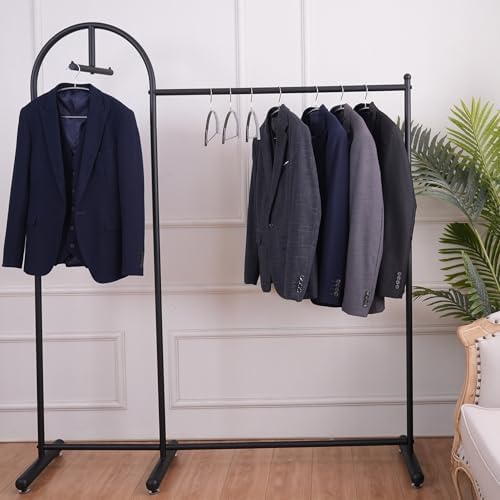 16.5 Inch Pack of 20 No Shoulder Bumps Non-Slip Rubber Coating Contour Metal Hangers, Sweater Hanger, Suit Hanger with Pants Bar (Silver)
