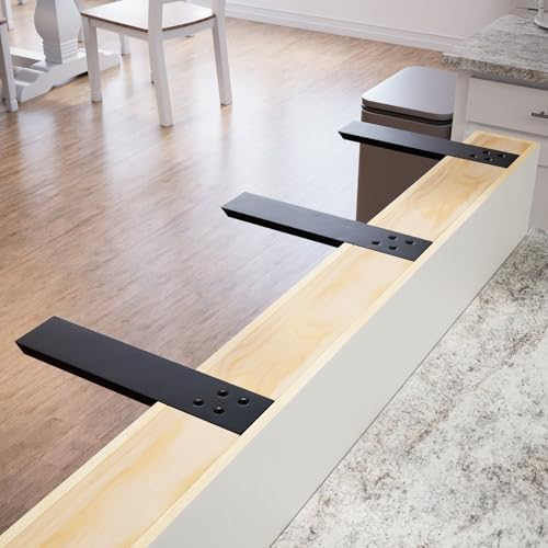 The Original Granite Bracket Knee Wall Countertop Support Bracket (American Made Steel, 6 Inches)