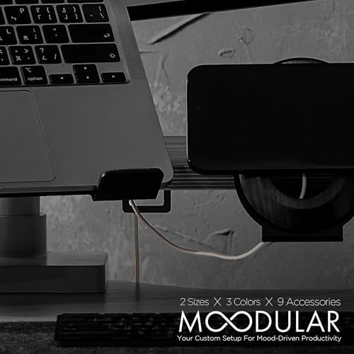 ULTRARM Moodular Cable Organizer 2-Pack Add-On for Rails, Do Not Use Alone