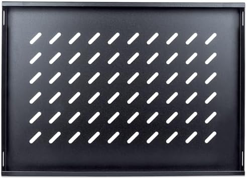 Intellinet 19 Fixed Shelf 483x345mm 1U Black, 712521 (1U Black)