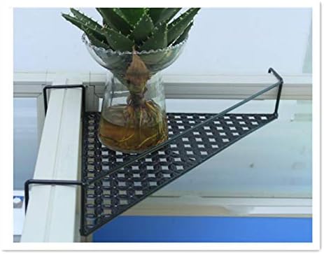 Bioristar Office Cubicle Floating Corner Shelf Iron Wire Desk Sundries Storage Rack Office Cubicles Hanging Corner Shelf