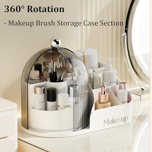 Makeup Organizer with Drawers,Large Capacity Perfume Organizer,Vanity,Bathroom,Bedroom Countertop Storage for Cosmetics,