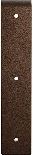 2"W x 10"D x 10"H Hamilton Steel Bracket, Hammered Dark Bronze