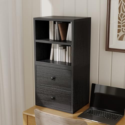 FUSUNBAO Magic DIY Cube Storage Organizer Stackable Cubes for Home Books Clothes Toy-Modular Cubby Storage System-Office