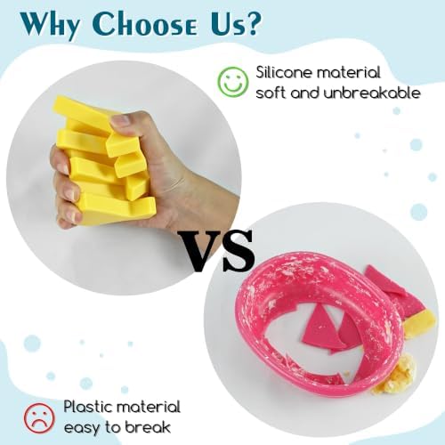 Self Draining Silicone Soap Dish Holder Waterfall Tray, 1 Pack Yellow