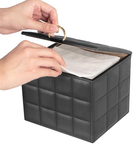 Disposable Face Towel Holder Box XL for Clean Skin Club Organizers