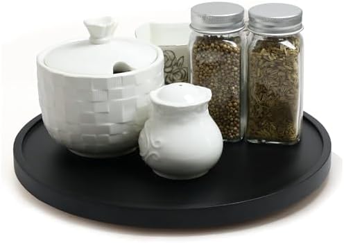 12-inch Lazy Susan Organizers, ACIAZAAZ Lazy Susan Turntable for Cabinet, Kitchen Turntable Storage for Table, Counterto