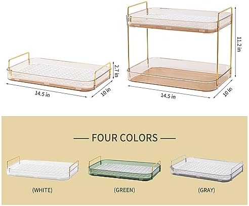 Coffee Bar Accessories, Station Organizers,Large Capacity Storage with Drain Board,Whisky Tray,Mug Tea Cup Holder Coffee