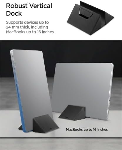 Spigen Slim Fold Portable Vertical Laptop Stand Dock Foldable