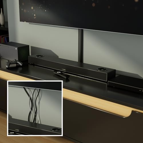 D-Line Half Round Cord Hider, Patented Cable Cover, Hide TV Wall Mount Wires, Raceway for Cords, Decorative Wire Covers,