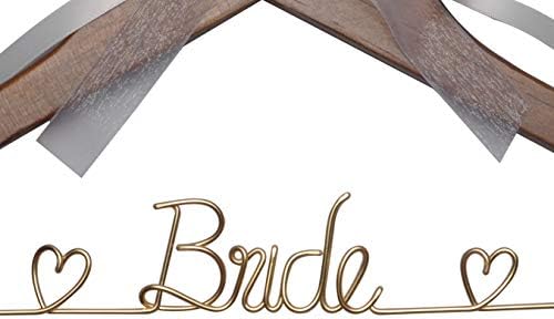 Wedding Dress Hanger - Decorative Wire Hanger for Brides, Perfect Bridal Shower & Wedding Gift