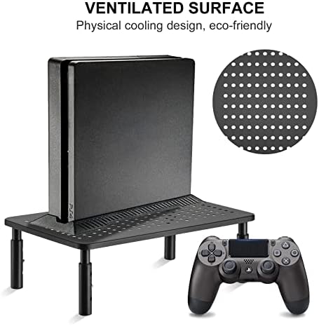 suptek Computer Monitor Stand Riser,Monitor Riser for Laptop, Printer, Notebook and All Flat Screen TV Display with Vent