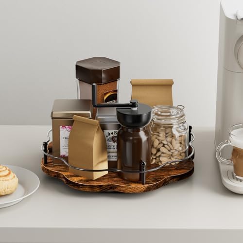 10.6″Lazy Susan Organizer for Cabinet, Spice Rack Turntable
