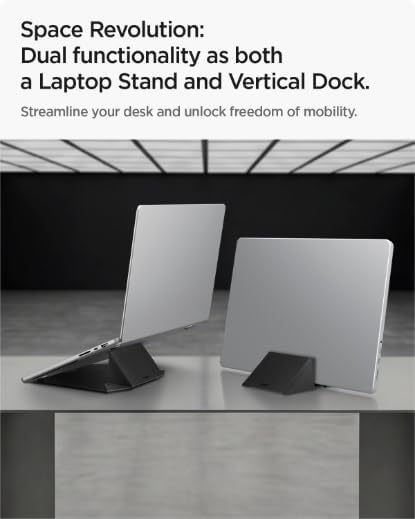 Spigen Slim Fold Portable Vertical Laptop Stand Dock Foldable