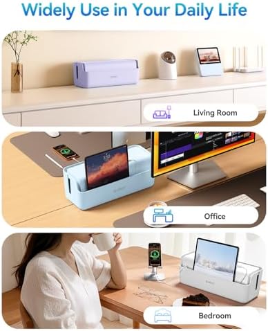 ORICO Cable Management Box, Keeping Cords Tidy and Protected from Damage