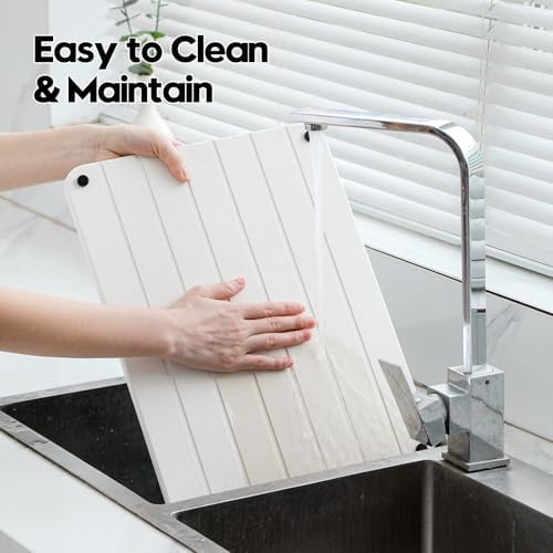 Razborci Stone Dish Drying Mat for Kitchen Counter, Water Absorbing Bathroom Tray Sink Organizer, Diatomaceous Earth Cou