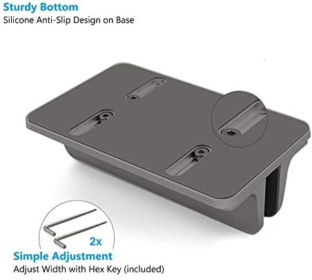 Vertical Laptop Stand for Desk [Adjustable] Sturdy Aluminum Dock Fits All Laptops (up to 20.3 inches) Space Saving, Mode