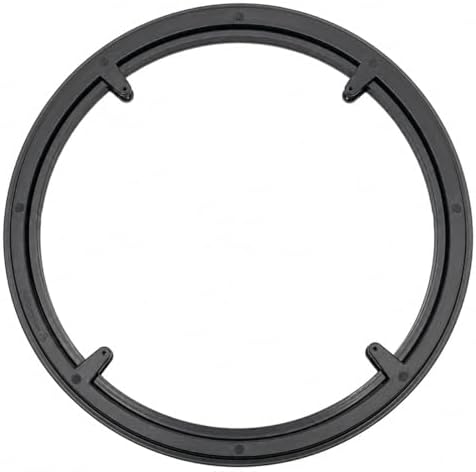Icasa Lazy Susan,18 Inch Plastic Rotating Turntable Hardware Bearing Swivel with Steel Ball Bearings,ABS+PC Material,66 