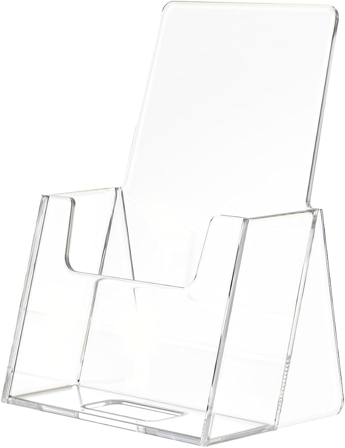 Marketing Holders Vertical Business Card Holder Single Slot Space Saver Premium Security Code Counter