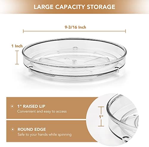 Ravinte 1 Pack 9.2 Inch Lazy Susan Organizer