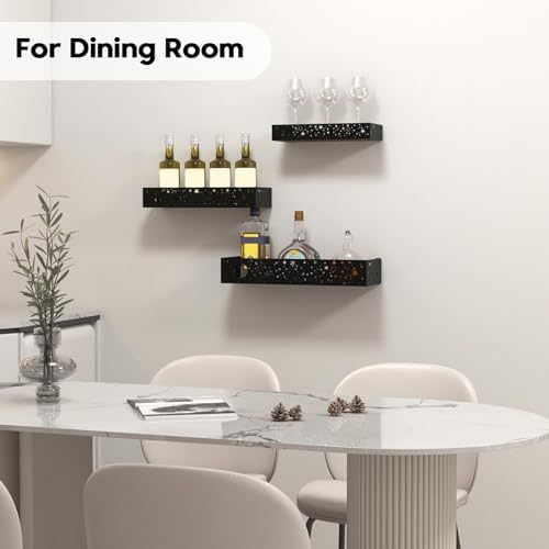 Moon and Stars Wall Shelf, 3 Different Sizes Floating Shelves