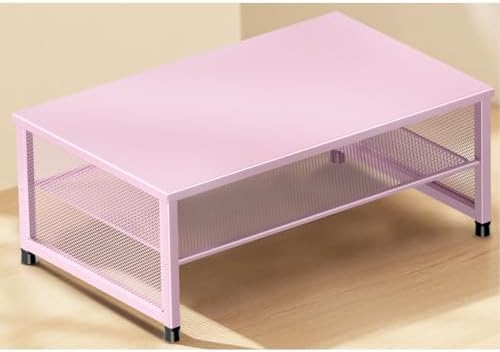 ECOLOVI 2-Tier Computer Monitor Stand Riser, Printer & Laptop Stand, Office Desk Accessories, Workspace Desk Organizer f