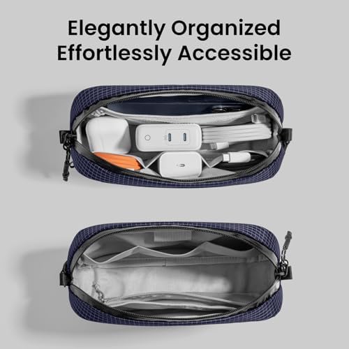 tomtoc Electronics Organizer Travel Case Performance, Cable Tech Pouch