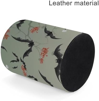 Bats Flowers Pen Holder Pencil Cup for Desk Organizer