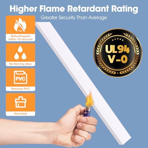 630in Cord Hider Kit, Paintable Cable Raceway, Cord Covers for Wires on Wall, Cord Hider for Wall Mount tv, tv Cable Hid