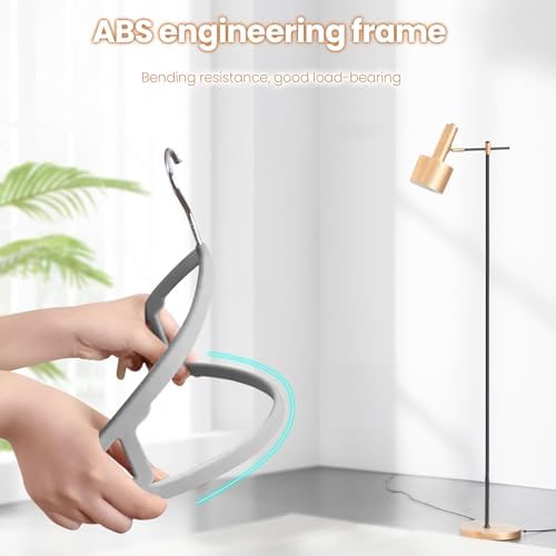 Jiang&Rong 60 Pack Grey Velvet Hangers