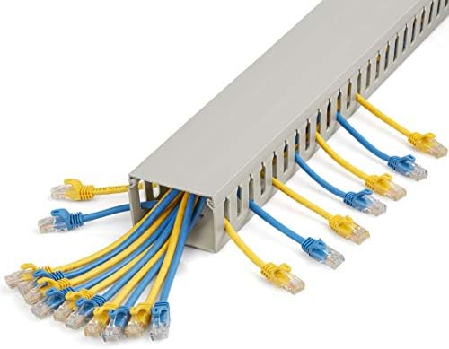 StarTech Open Slot Cable Management Raceway, with Cover, TAA (CBMWD7550)