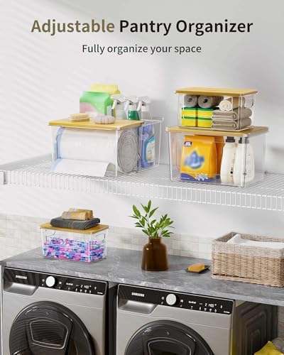 iCASA 3 in 1 Trash Bag Holder Garbage Bags Dispenser Under Sink Organizer