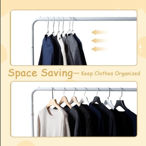 Urby 20 Inch Extra Large Hangers, 4.2 mm Aluminum Heavy-Duty Hangers, 30pk
