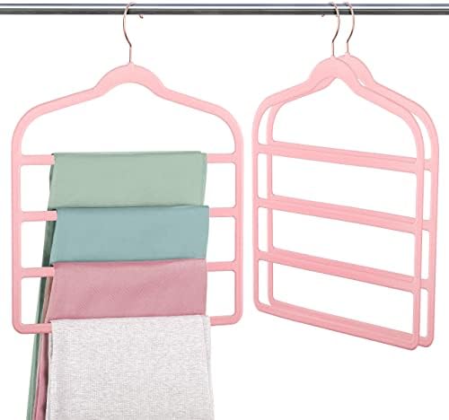 Velvet Pant Clothes Hanger Space Saving Non Slip Hanger Jean Slack Hangers