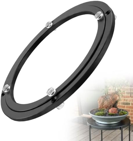 Lazy Susan Hardware 10" Heavy Duty Black Turntable Bearing Swivel Base Kit