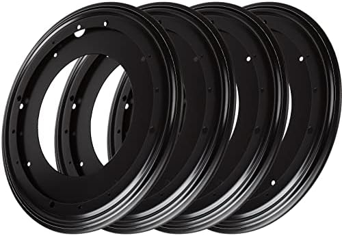 12 inch Lazy Susan Hardware, 4 Pcak Large Lazy Susan Turntable Bearing 5/16" Thick 1000lbs, Lazy Susan for Table, Servin